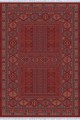 Bordo Yöresel Dokuma Pamuk Tabanlı Kaymaz Kilim KLM261