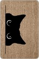 Bej Kedi Desenli Kapı Önü Paspası KP09