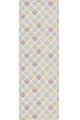 Çok Renkli Damask Premium Masa Örtüsü Runner RNR416
